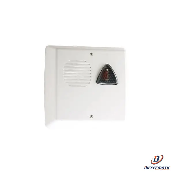 Venitem Triade L Bianco / Fumè 20.204.333 Sirena Da Esterno Antintrusione Nuovo