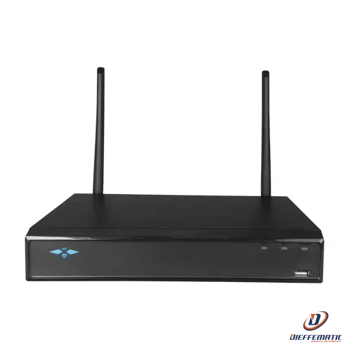 X-Security Xs-Nvr2104-4Kh-W Videoregistratore Nvr Per Telecamere Ip
