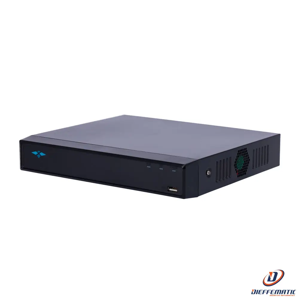 X-Security Xs-Nvr2104-4P-4Ai Videoregistratore Ip Wizsense Ai