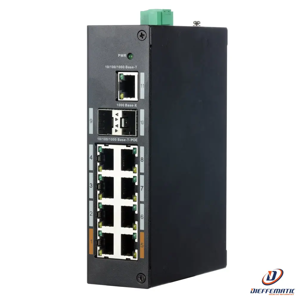 X-security XS-SWI1108HIPOE-G120DIN Switch Industrial