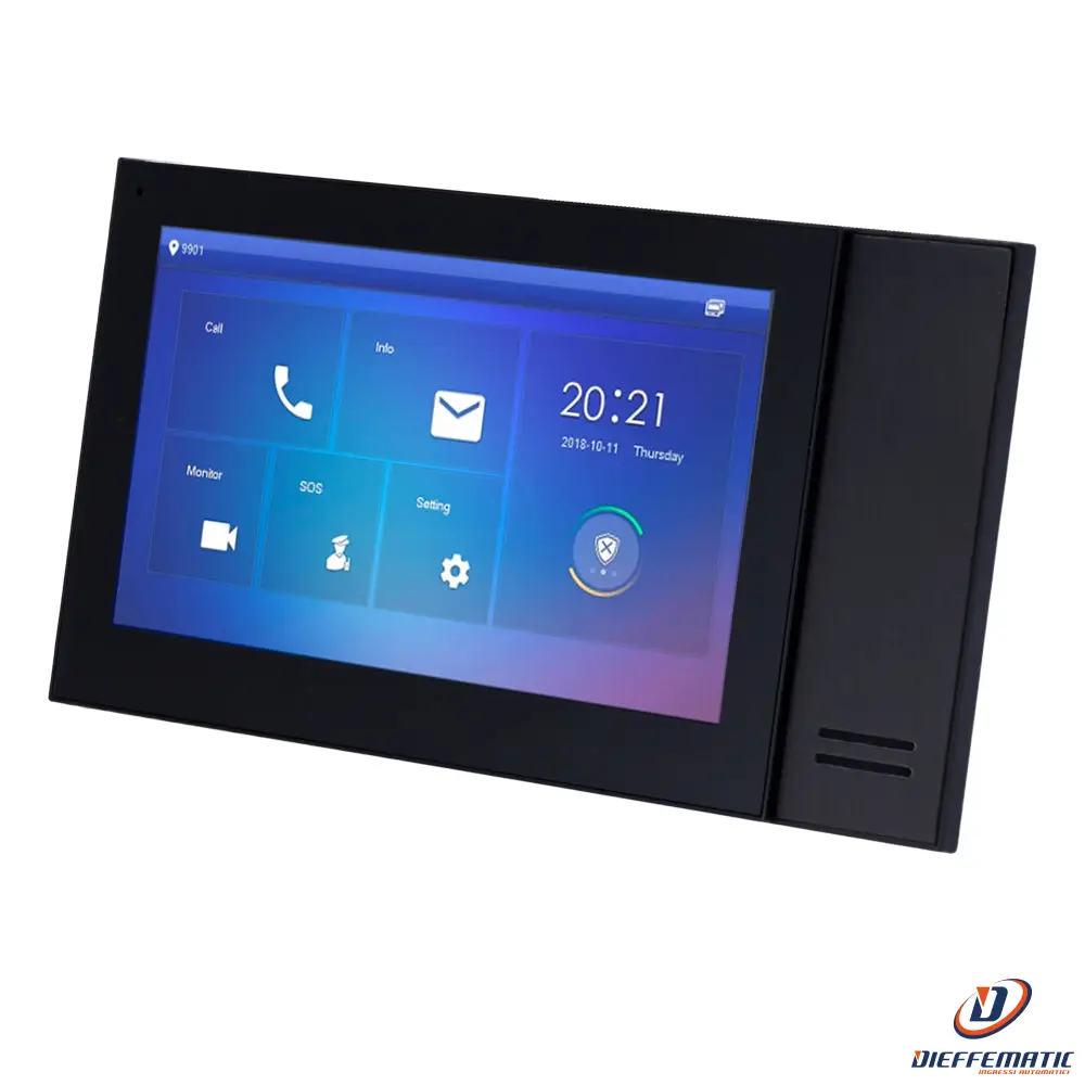 X-Security Xs-V2421M-Ip-Poe-B Monitor Per Videocitofoni