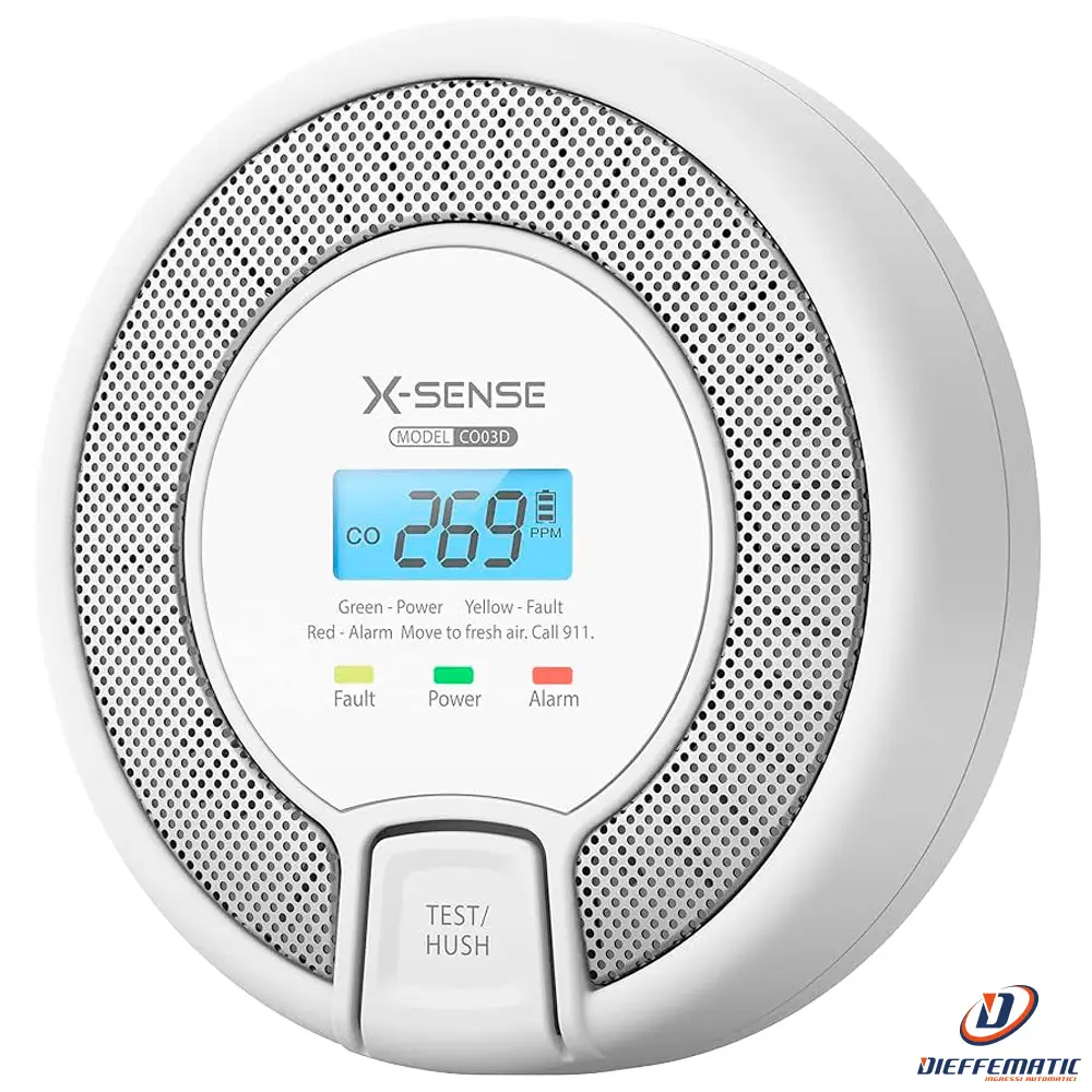 X-Sense Co03D Rilevatore Di Co Autonomo