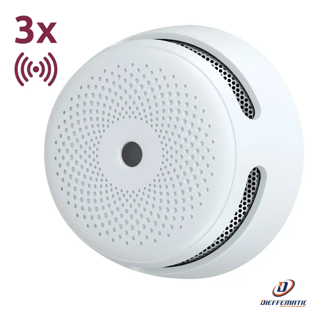X-sense XS01-WX-3PACK Pack di 3 mini rilevatori di fumo standalone