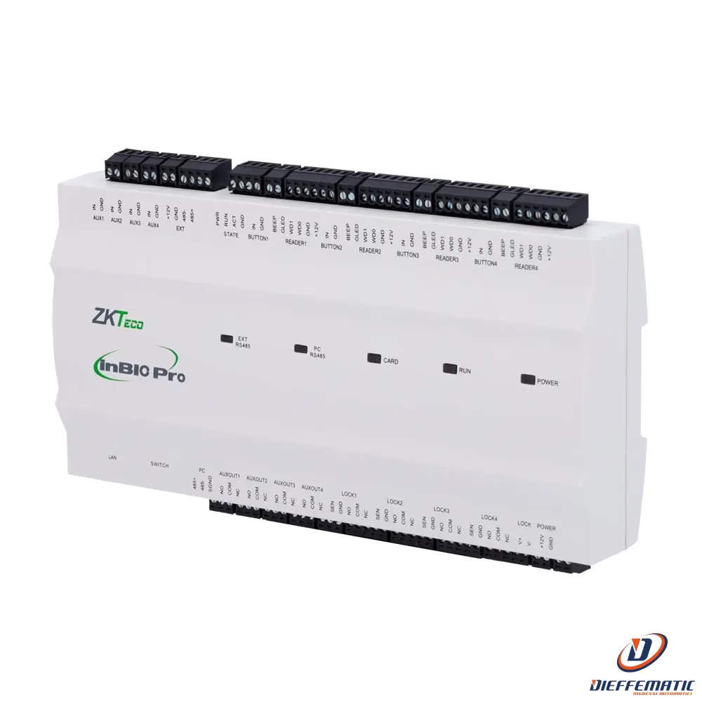 Zkteco Zk-Inbio460Pro Controller Di Accesso Con Identificazione Multipla