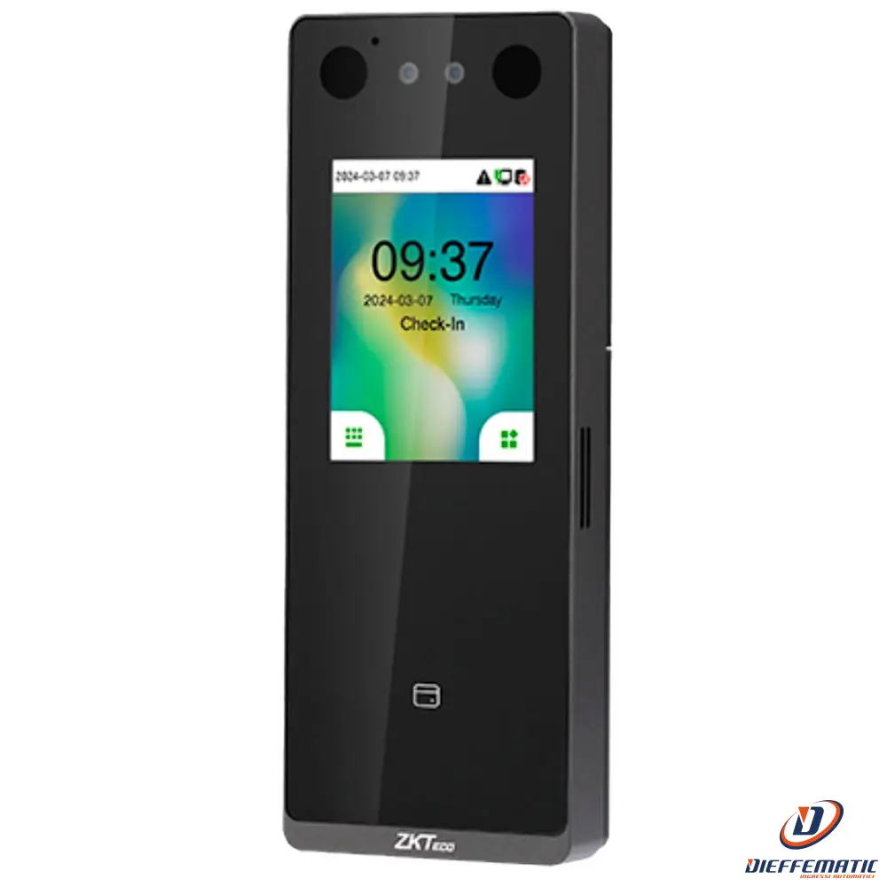 Zkteco Zk-Vl-Senseface-3B-1-W Controllo Accessi E Presenza Ip65